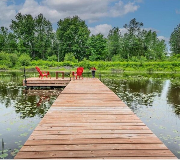 Property grounds - Northern Comfort (unorganized central Parry Sound District)