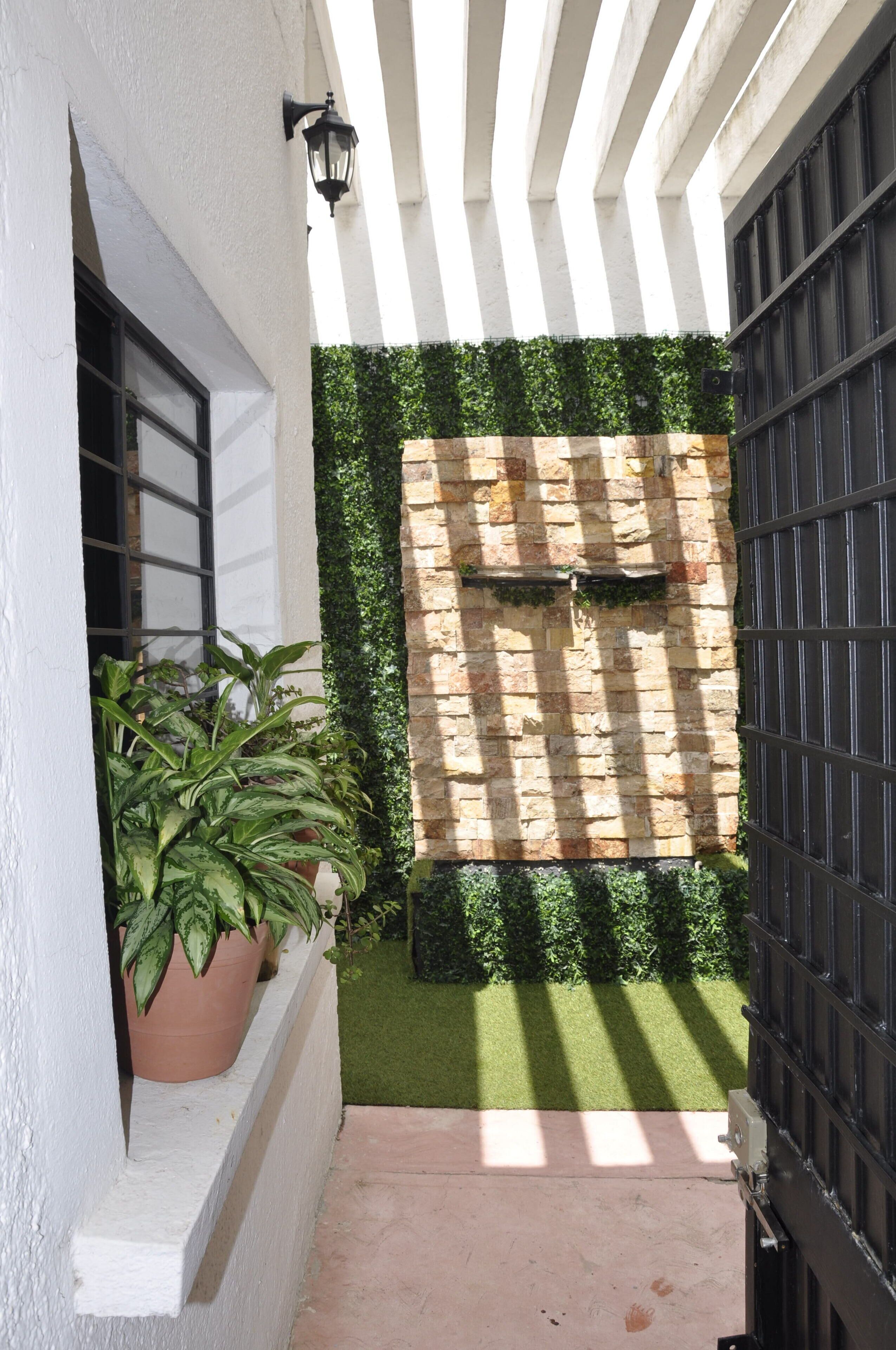 Enceinte de l’hébergement