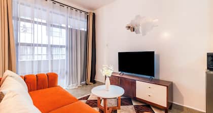 Chic 1-bedroom apartment in Phenomenal Nairobi with WiFi
