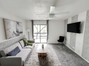 TV connectée, cheminée