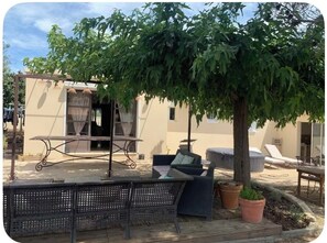 Terrace/patio - House in Provence (Noves)