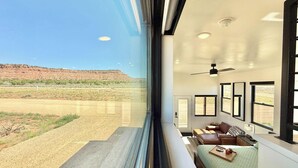 Interior - Journey Pines: Secluded Tiny Home w/ Hot Tub (Kanab)