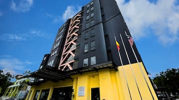 Voorkant van accommodatie