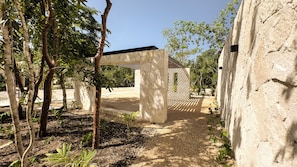 Enceinte de l’hébergement