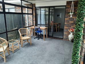 Outdoor dining