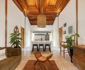 Living area - Tebola Joglo Villas (Sidemen)