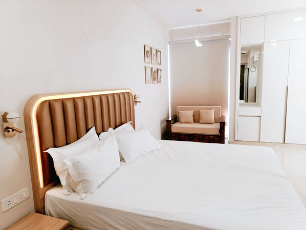 1 habitación, wifi y ropa de cama