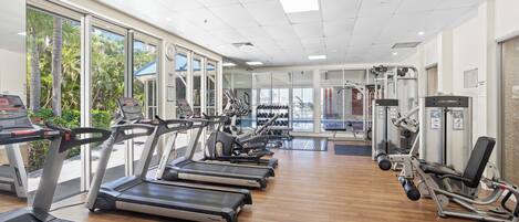 Fitnessbereich