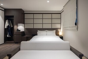 Hinoki Hot spring Deluxe | 고급 침구, 암막 커튼, 방음 설비, 무료 WiFi