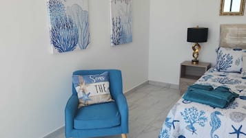 1 bedroom, iron/ironing board, free WiFi, bed sheets
