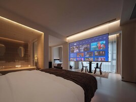 高级套房, 庭院景观 | 高档床上用品、羽绒被、迷你吧（备有免费物品）、特色装修