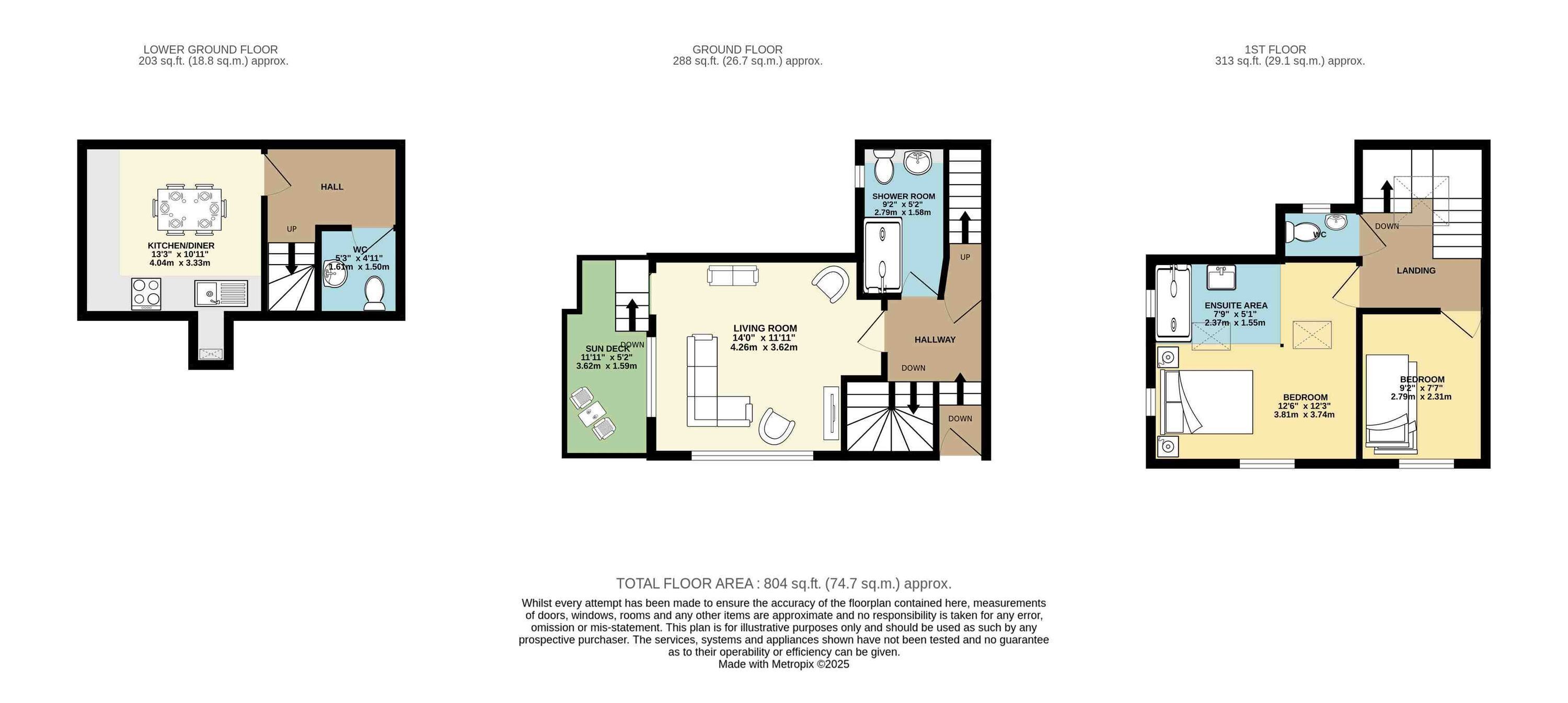 Planta baixa de um apartamento de 2 quartos, com sala de estar, cozinha, terraço solar e área de desembarque.