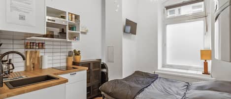 1 Schlafzimmer, kostenloses WLAN, Bettwäsche
