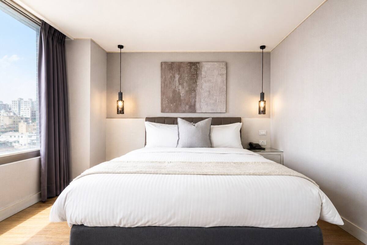Superior Double Room | Down comforters, minibar (free items), desk, blackout drapes