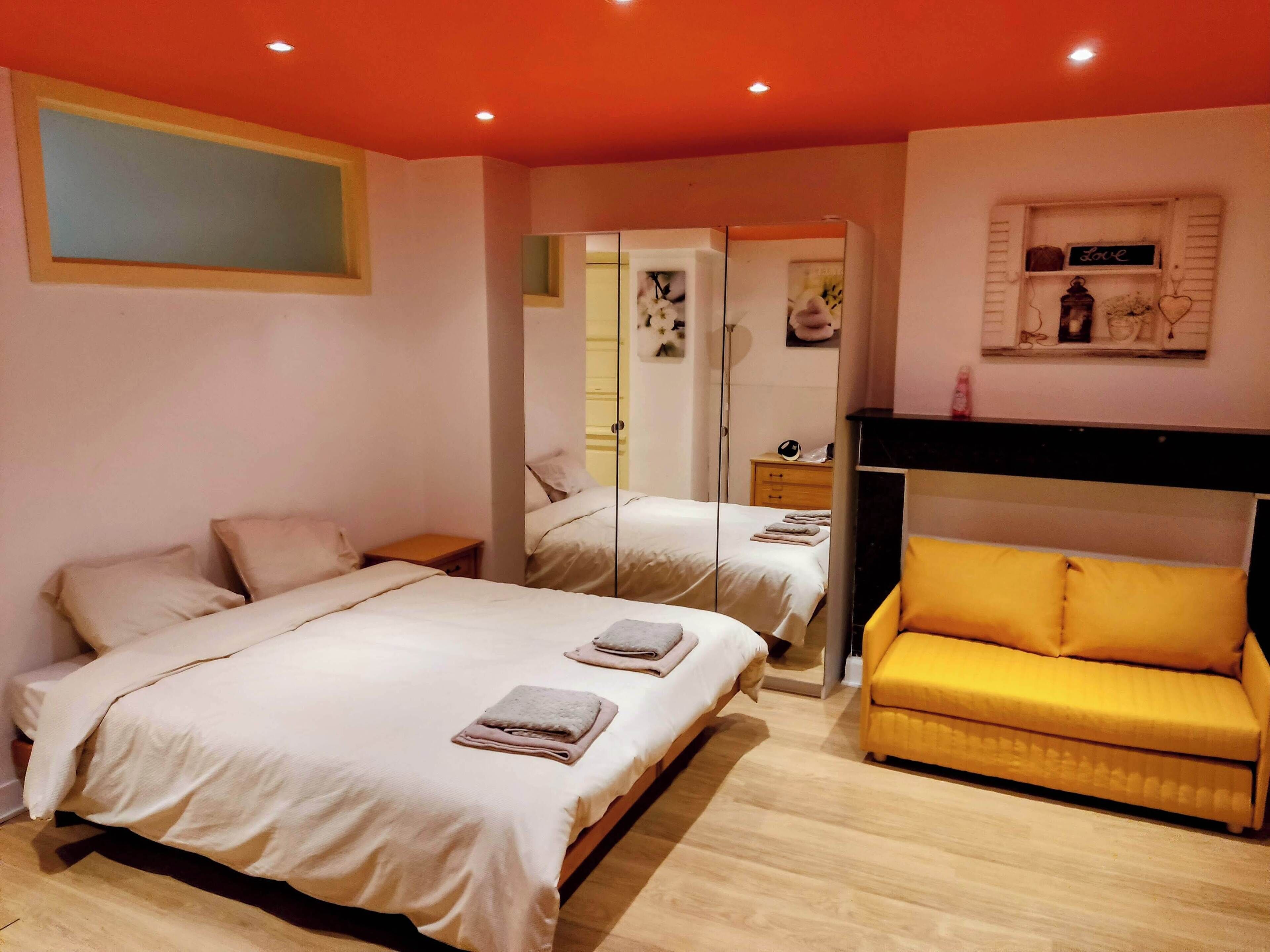 1 bedroom, desk, iron/ironing board, free WiFi