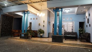 Voorkant van accommodatie