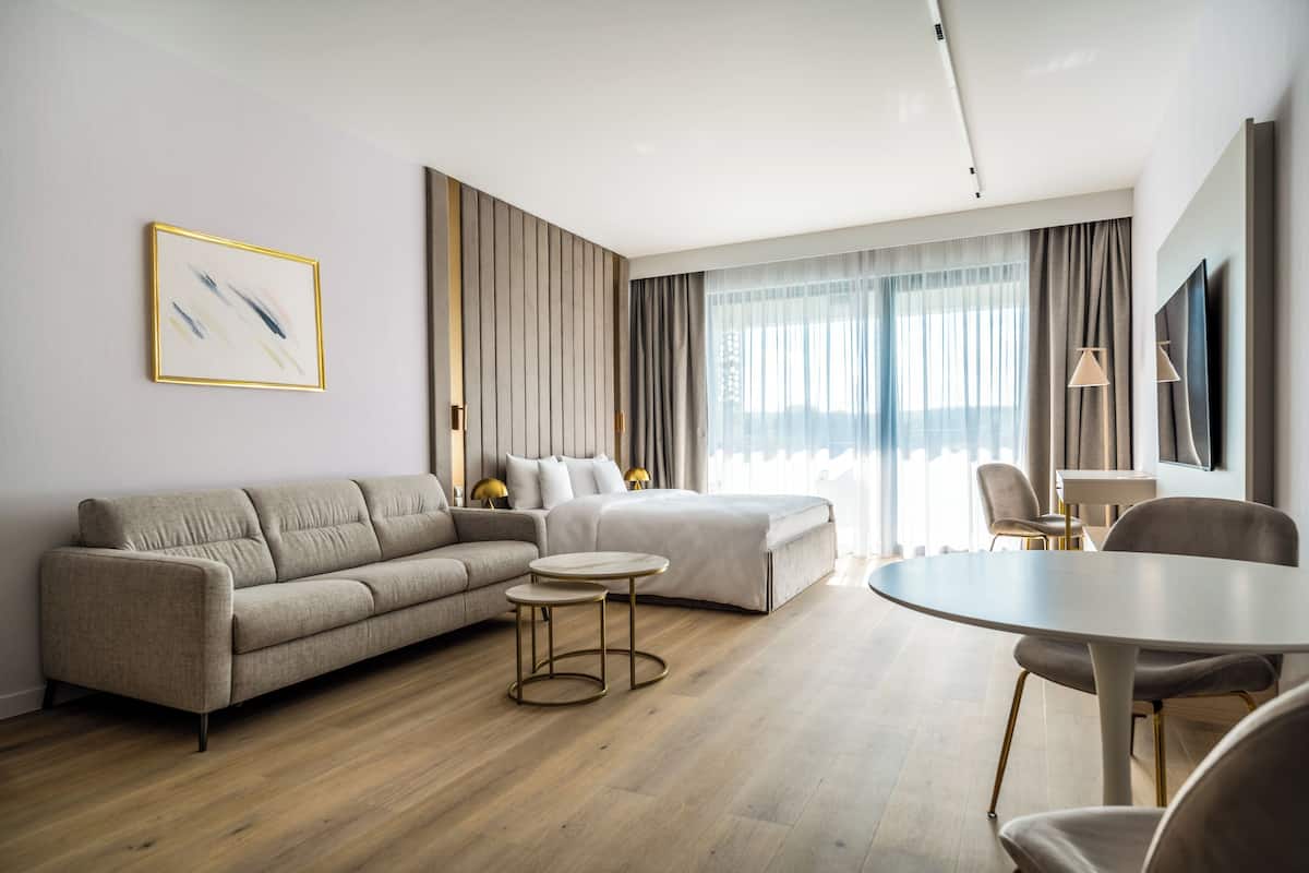 Chambre Standard (with sofa) | Coffre-fort, décor unique, ameublement unique, bureau