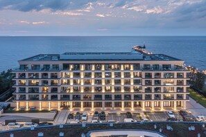 Fachada de la propiedad