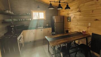 Microwave, oven, stovetop