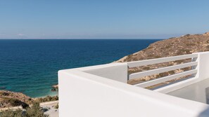 Executive-Suite, Strandblick | Terrasse/Patio