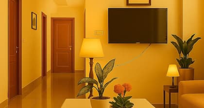 Cozy 2-bedroom apartment with Mountain view