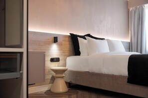 1 dormitorio, cuna de viaje, wifi gratis y ropa de cama