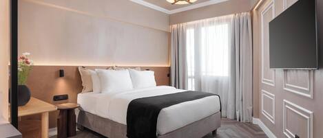 1 bedroom, travel cot, free WiFi, bed sheets