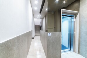Interior entrance