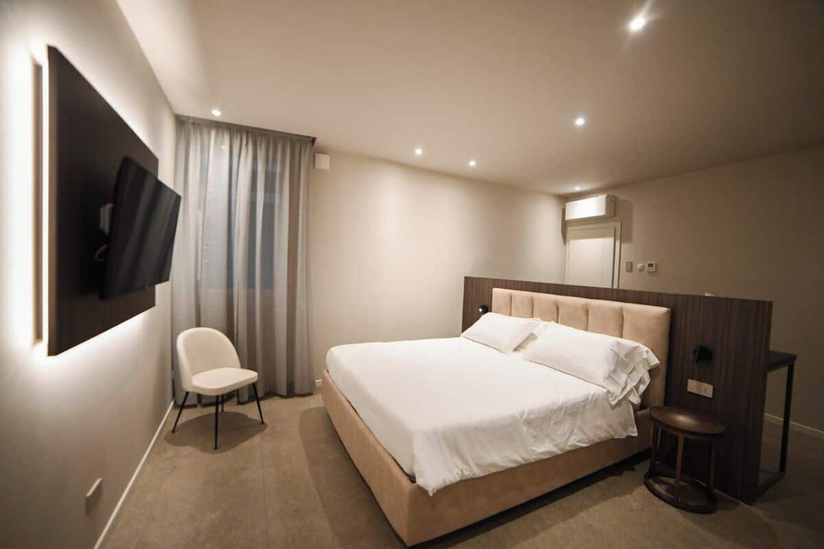 Habitación superior | Sábanas de algodón egipcio, ropa de cama de alta calidad y edredón