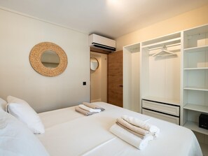 2 quartos, Wi-Fi de cortesia, roupa de cama