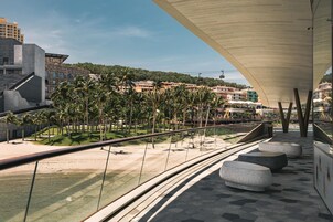 Panoramic Apartment, 1 Bedroom, Beach View, Beachside | Terrace/patio