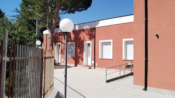 Facciata della struttura