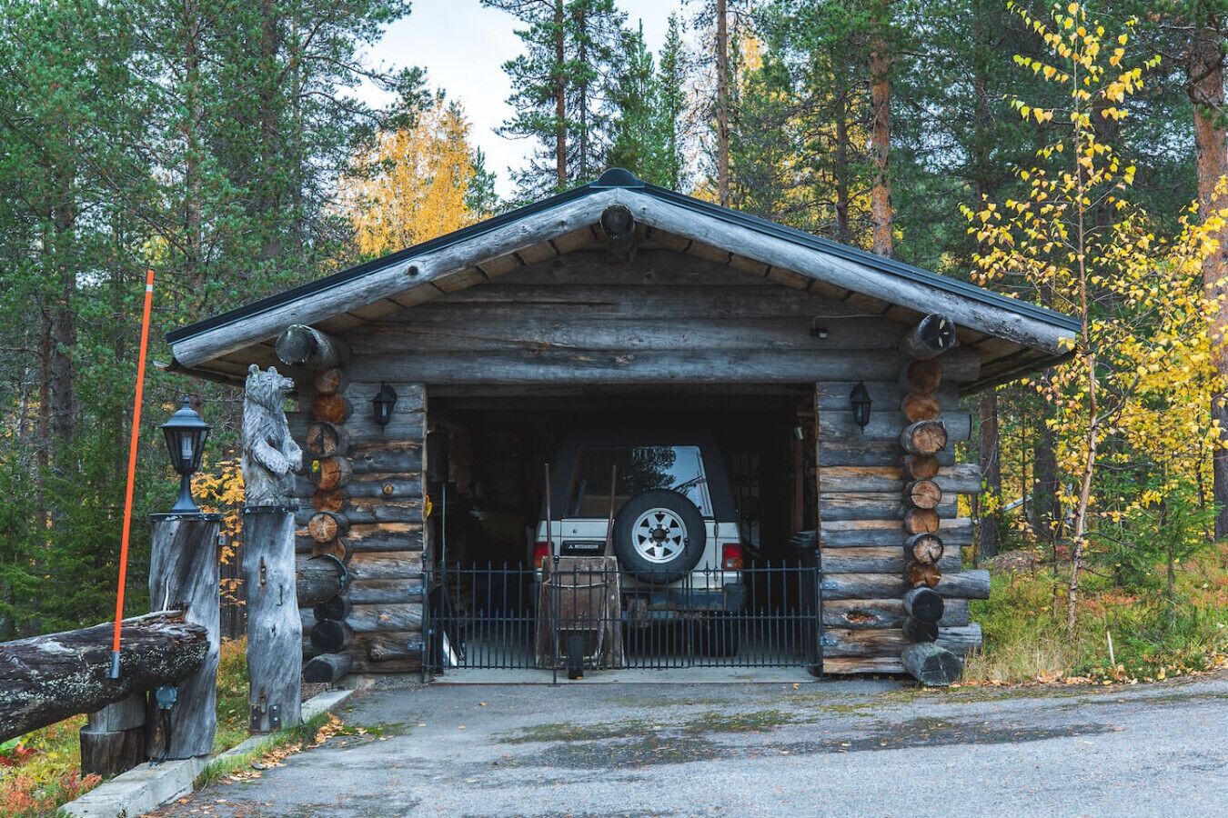 Overnattingsstedets uteområder