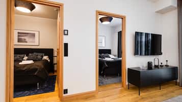 Strykejern/-brett, wi-fi (inkludert) og sengetøy