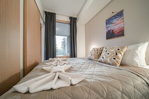 Strykjärn/strykbräda, gratis wi-fi och sängkläder