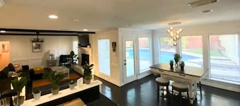 Modern Houston Home Near Med Center & NRG.Parking, WiFi, Family-Friendly w/ pool