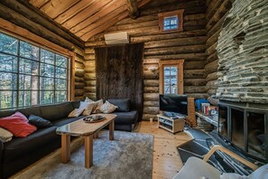 TV - Lapland Log Villa in Levi Center (Levi)
