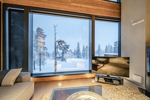 TV, peis og stereoanlegg