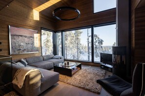 TV, fireplace, stereo