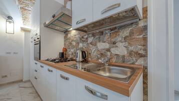 Mikrovågsugn, ugn, spishäll och diskmaskin