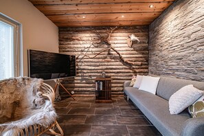 TV, fireplace, stereo - Levin Taiga 18A by Aavalevi Holidays (Levi)