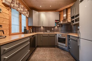 Fridge, microwave, oven, stovetop - Hiihtogreeni B by Aavalevi (Levi)