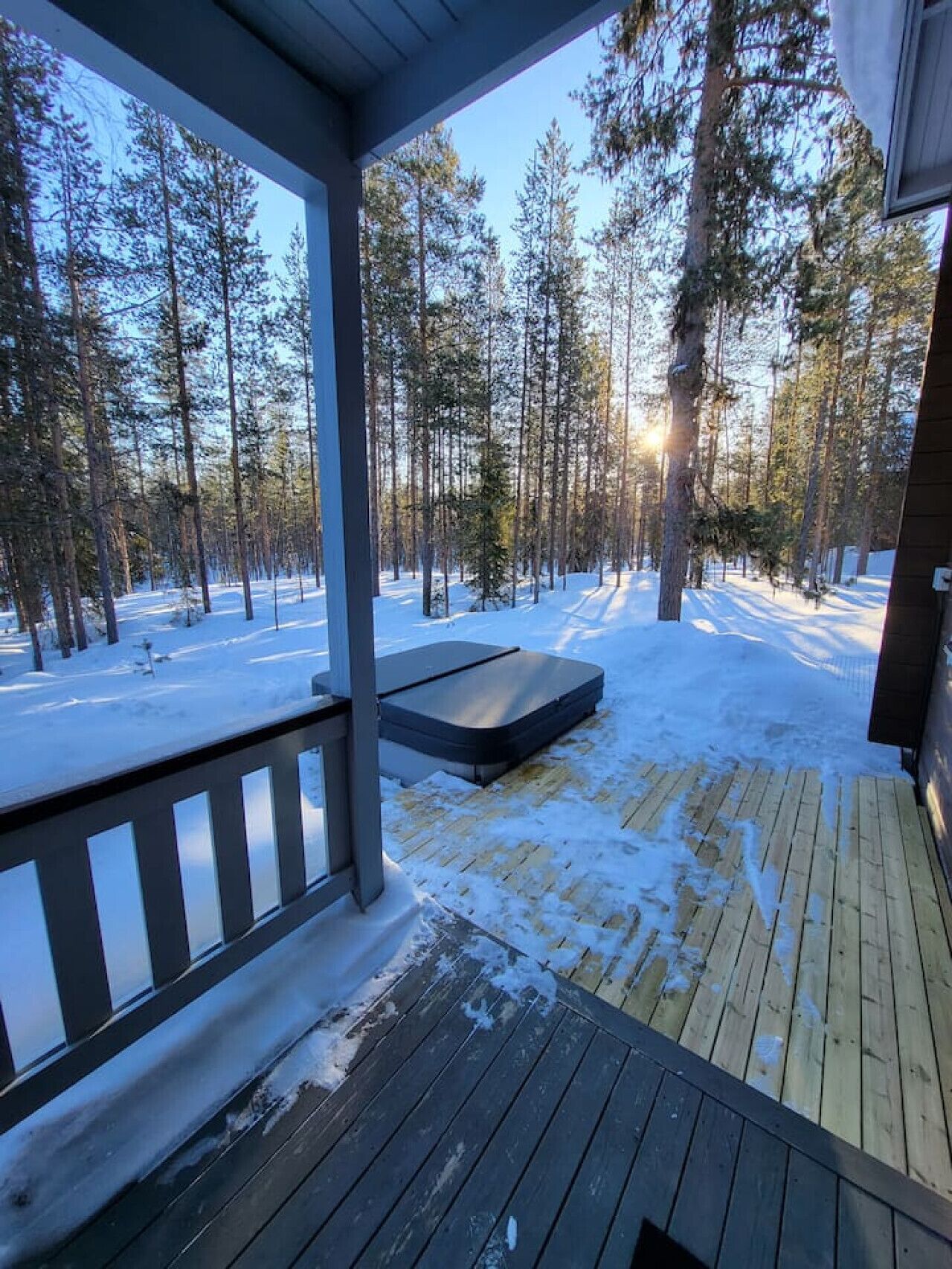 Enceinte de l’hébergement