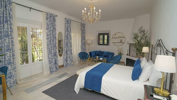 Deluxe Double Room, Balcony, Garden View | Minibar, blackout drapes, iron/ironing board, travel crib