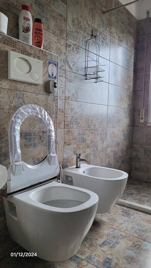 Shared Dormitory, 1 Bedroom, Smoking, Balcony | Bathroom - Room-2- Twin Room With City View (Tirana)