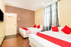 Quarto executivo | Wi-Fi de cortesia, roupa de cama