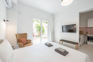 1 Schlafzimmer, Bügeleisen/Bügelbrett, WLAN, Bettwäsche