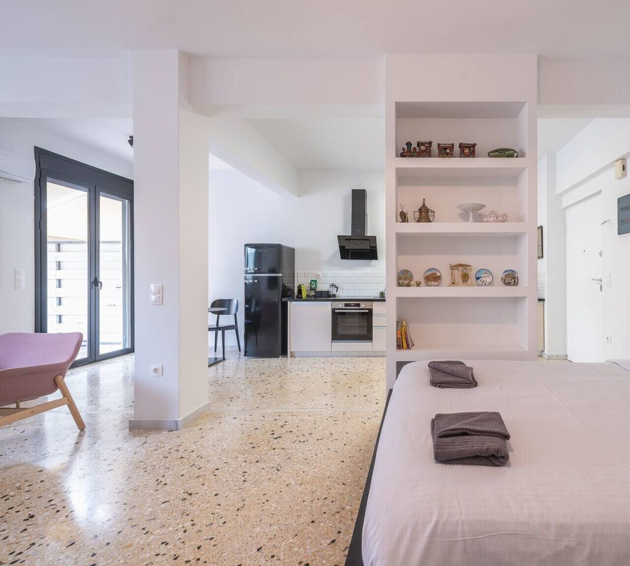 1 間睡房、熨斗/熨衫板、Wi-Fi、床單