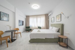 1 chambre, bureau, Wi-Fi, draps fournis