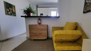 Shared Dormitory, 1 Bedroom, Smoking, Balcony | Living room - Room-3- Single Room With Balcony and cit (Tirana)